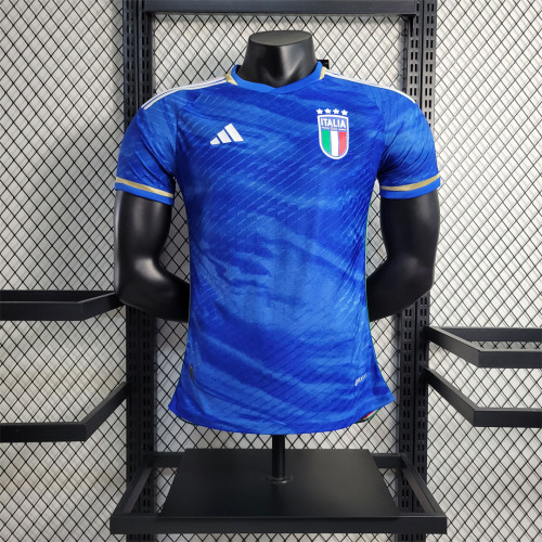 2023-2024 Player Version Italy Home Soccer Jersey S,M,L,XL,2XL,3XL