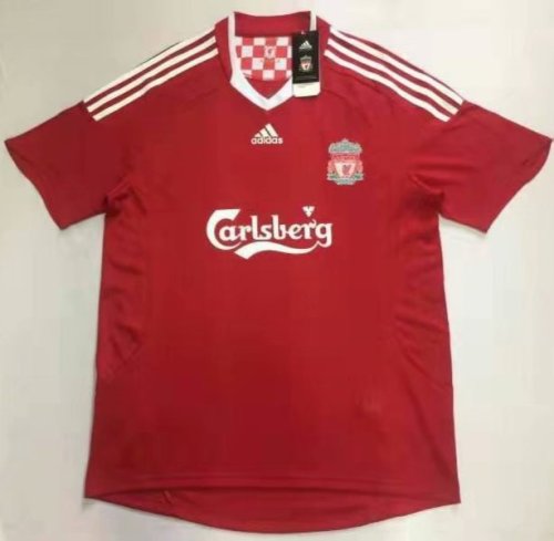 Retro Jersey 2008-2010 Liverpool Home Soccer Jersey Vintage Football Shirt
