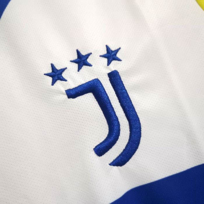 Fans Version 2021-2022 Juventus Third Away Yellow Soccer Jersey