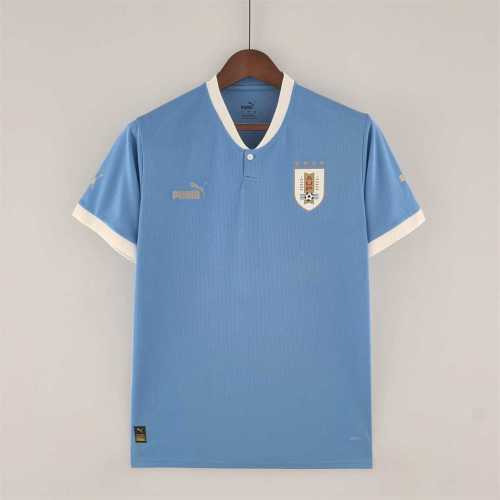 Fans Version 2022 World Cup Uruguay Home Soccer Jersey