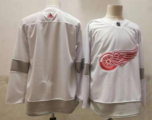 2020 Detroit Red Wings White Blank NHL Jersey