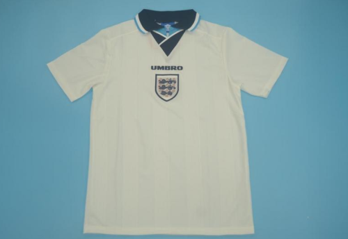 Retro Jersey 1996 England Home Soccer Jersey