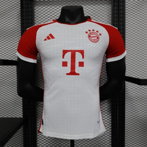 Player Version 2023-2024 Bayern Munich Home Soccer Jersey