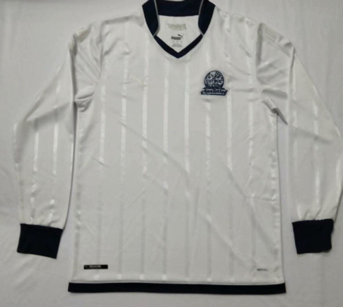 Monterrey White 75th Anniversary Long Sleeve Commemorative Edition Soccer Jersey