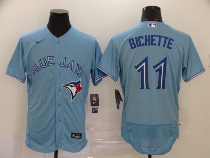 Tampa Bay Rays 11 BICHETTE Blue 2020 Flexbase Jersey