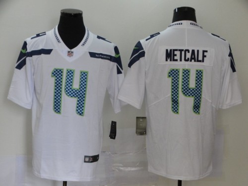 Seattle Seahawks 14 D.K. Metcalf White Vapor Untouchable Limited Jersey