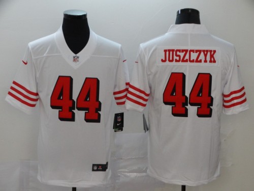 San Francisco 49ers 44 Kyle Juszczyk White Color Rush Vapor Untouchable Limited Jersey