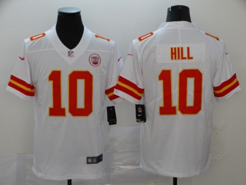 Kansas City Chiefs 10 HILL White 2020 Super Bowl LIV Vapor Untouchable Limited Jersey