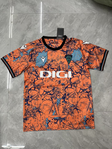 Fans Version 2023-2024 Cadiz Special Orange Soccer Jersey