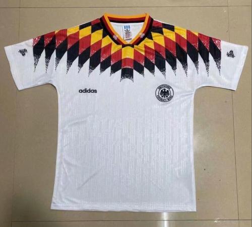 Retro Jersey 1994 Germany Home White Soccer Jersey