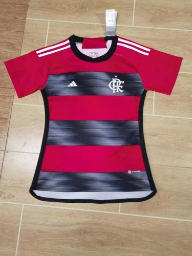 Women 2023-2024 Flamengo Home Soccer Jersey