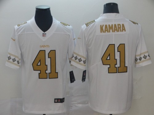 New Orleans Saints 41 KAMARA White Team Logos Fashion Vapor Limited Jersey