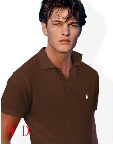 8821 Coffee Ralph Polo with Small Logo