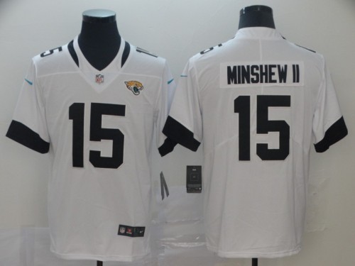 Jacksonville Jaguars #15 MINSHEW II White NFL Jersey
