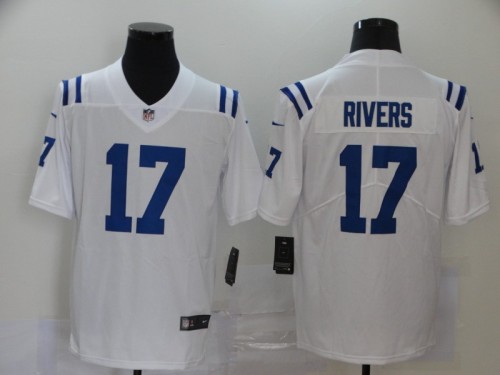Indianapolis Colts 17 Philip Rivers White Vapor Untouchable Limited Jersey