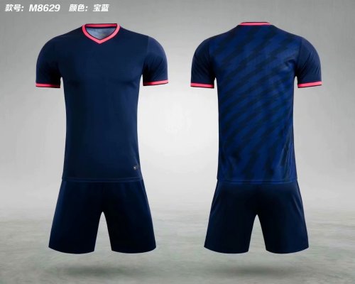 M8629 Borland Tracking Suit Adult Uniform Soccer Jersey Shorts