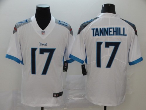 Tennessee Titans 17 Ryan Tannehill White Vapor Untouchable Limited Jersey