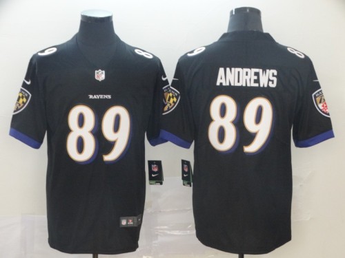 Baltimore Ravens 89 Mark Andrews Black Vapor Untouchable Limited Jersey