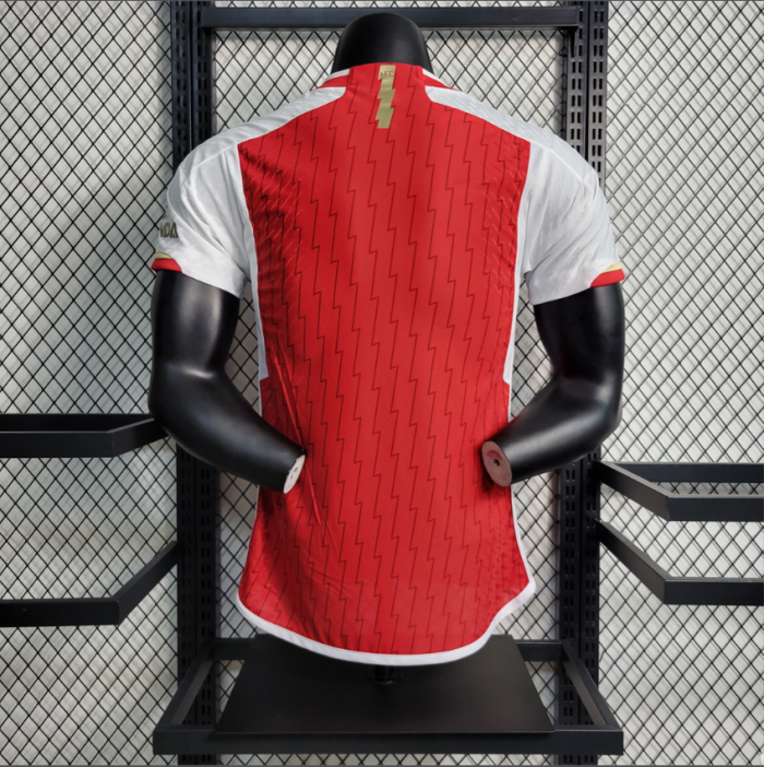 Player Version 2023-2024 Arsenal Home Soccer Jersey Football Shirt