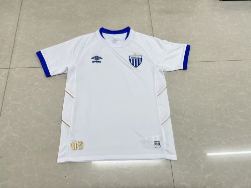 Fans Version 2023-2024 Avaí Away White Soccer Jersey
