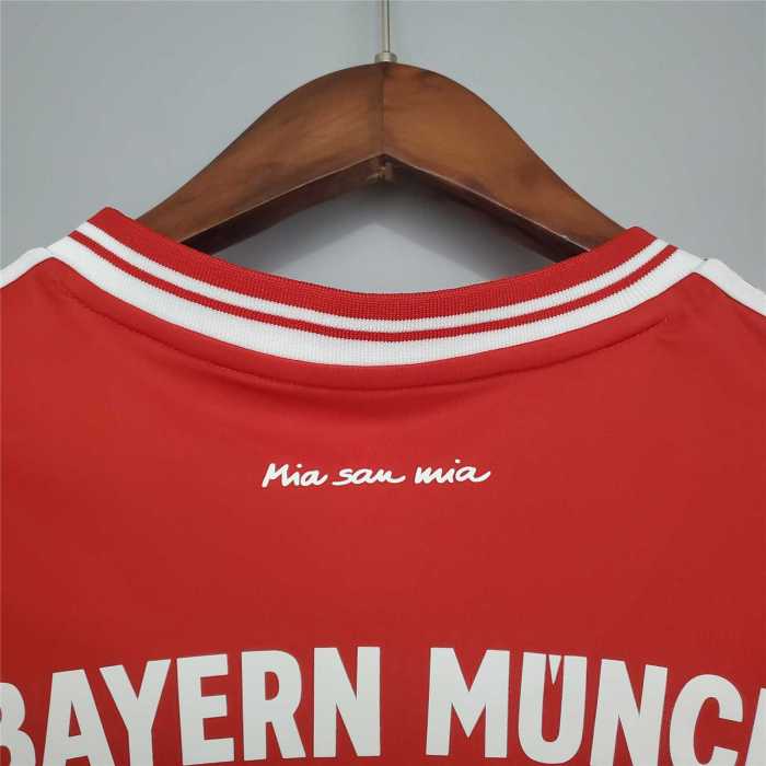 with Front Lettering Retro Jersey 2013-2014 Bayern Munich Final UCL Home Soccer Jersey