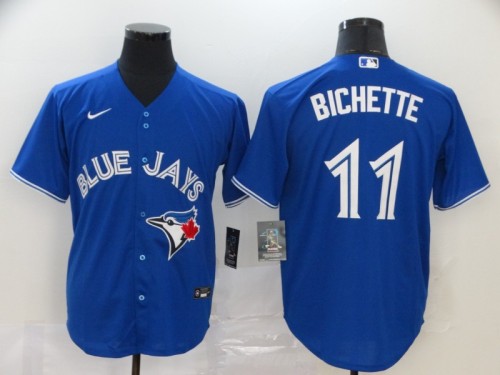 Toronto Blue Jays 11 BICHETTE Blue 2020 Cool Base Jersey