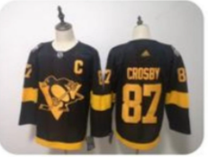 Pittsburgh Penguins 87 CROSBY Black NHL Jersey