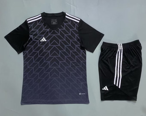 AFX-#731 Black DIY Custom Blank Uniforms Soccer Jersey Shorts