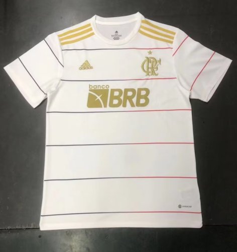 Fans Version 2023-2024 Flamengo Away Soccer Jersey