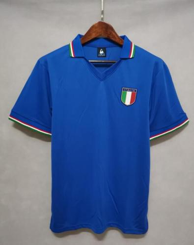 Retro Jersey 1982 Italy Home Blue Soccer Jersey Vintage Football Shirt