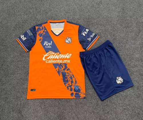 Adult Uniform 2022-2023 puebla Orange Soccer Jersey Shorts