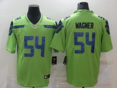 Seattle Seahawks 54 WAGNER Green NFL Jersey