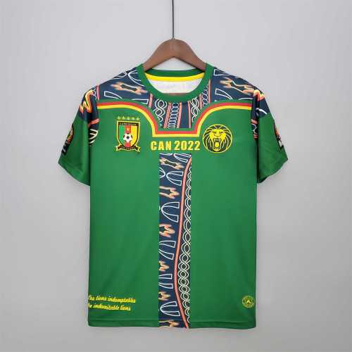 Special Version 2022 Cameroon Green Soccer Jersey