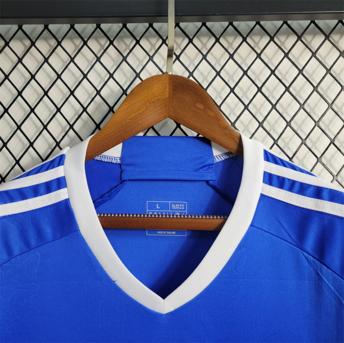 Fan Version 2023-2024 Leicester City Home Football Shirt