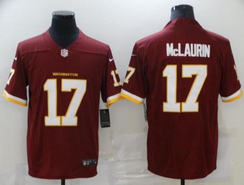 Redskins 17 Terry McLaurin Burgundy Vapor Untouchable Limited Jersey