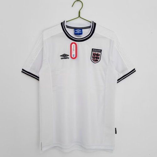 Retro Jersey 1999-2001 England Home Soccer Jersey