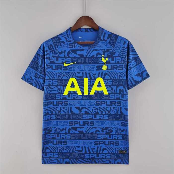 Fans Version 2022-2023 Tottenham Hotspur Special Version Blue Soccer Jersey
