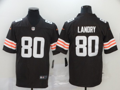 Cleveland Browns 80 Jarvis Landry Brown 2020 New Vapor Untouchable Limited Jersey