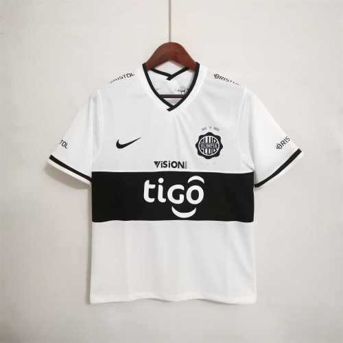 Fans Version 2022-2023 Club Olimpia Home Soccer Jersey