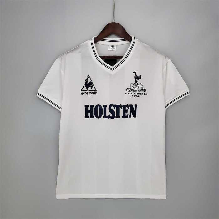 Retro Jersey 1983-1984 Tottenham Hotspur Home Soccer Jersey Spurs Vintage Football Shirt