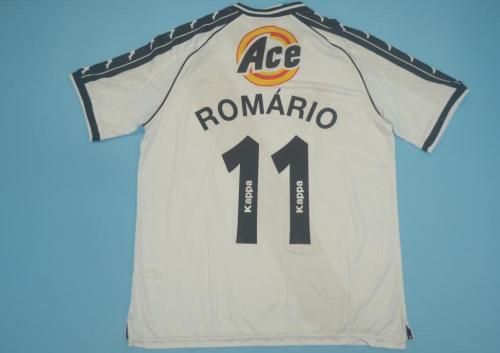 Retro Jersey 2000-2001 Vasco Da Gama 11 ROMARIO White Soccer Jersey