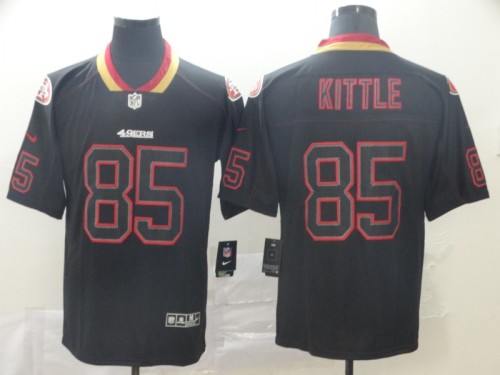 San Francisco 49ers 85 George Kittle Black Shadow Legend Limited Jersey
