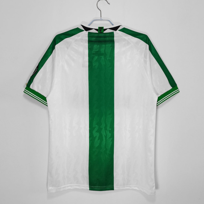 Retro Jersey 1996 Nigeria Away Green/White Soccer Jersey