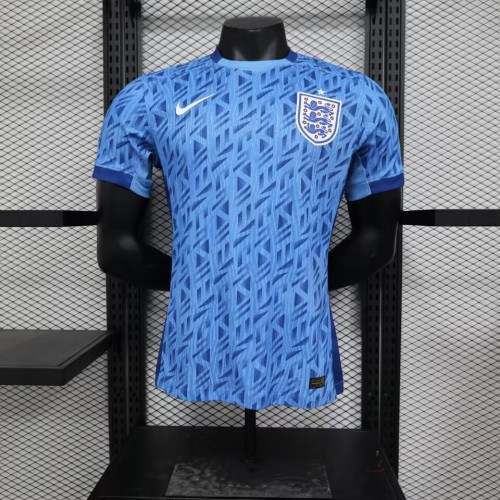 Player Version 2023 England Away Blue Football Shirt