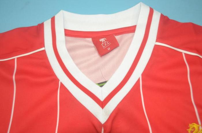 Retro Jersey 1982-1985 Liverpool Home Soccer Jersey Vintage Football Shirt