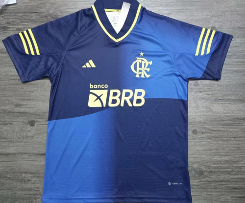 Fans Version 2023-2024 Flamengo Blue Soccer Jersey
