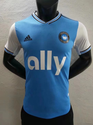 Player Version 2023-2024 Charlotte Home Soccer Jersey