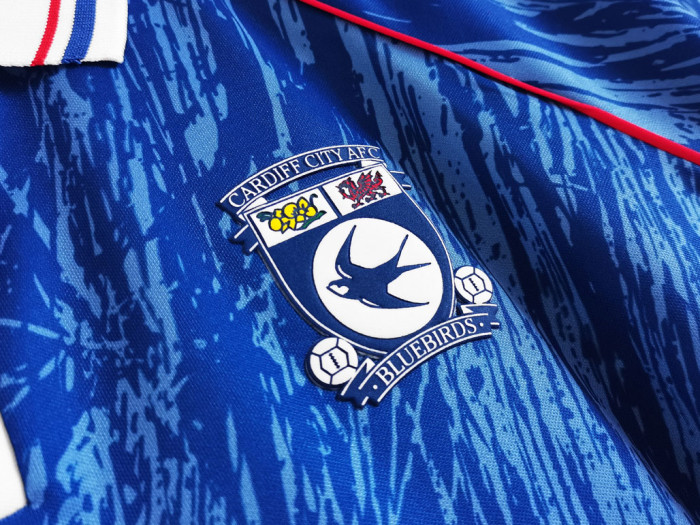 Retro Jersey 1992-1993 Cardiff City Home Soccer Jersey