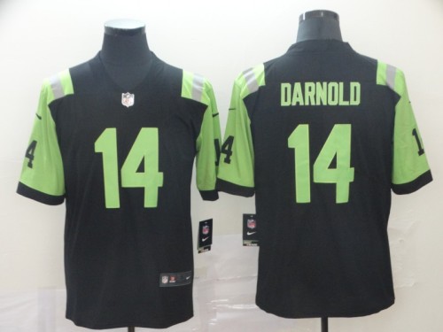 City Version New York Jets #14 DARNOLD Black/Green NFL Jersey
