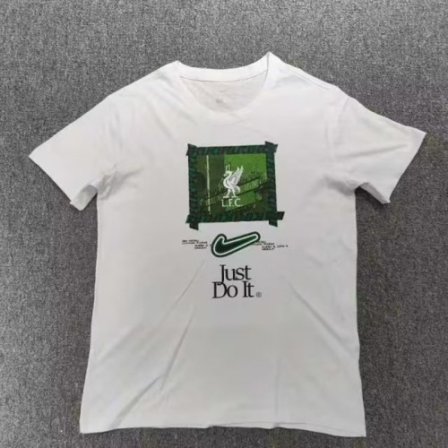 2023-2024 Liverpool White Soccer T-shirt